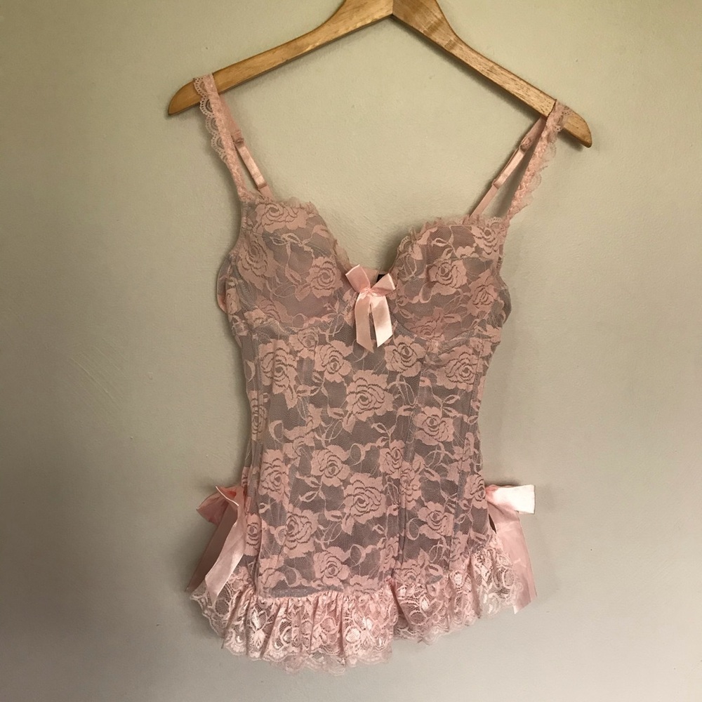 Lace Lingerie Top